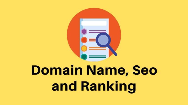 Importance of Domain Name in Search Engine Optimization and Ranking